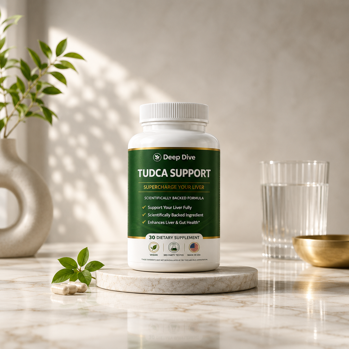 Tudca liver support
